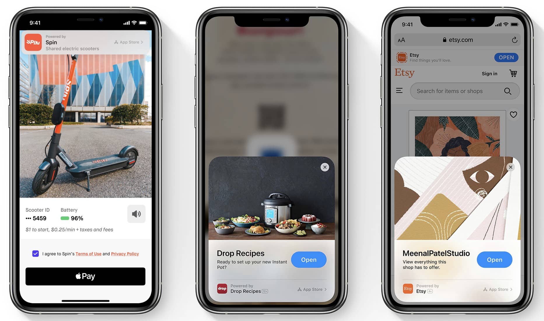 App Clips Examples